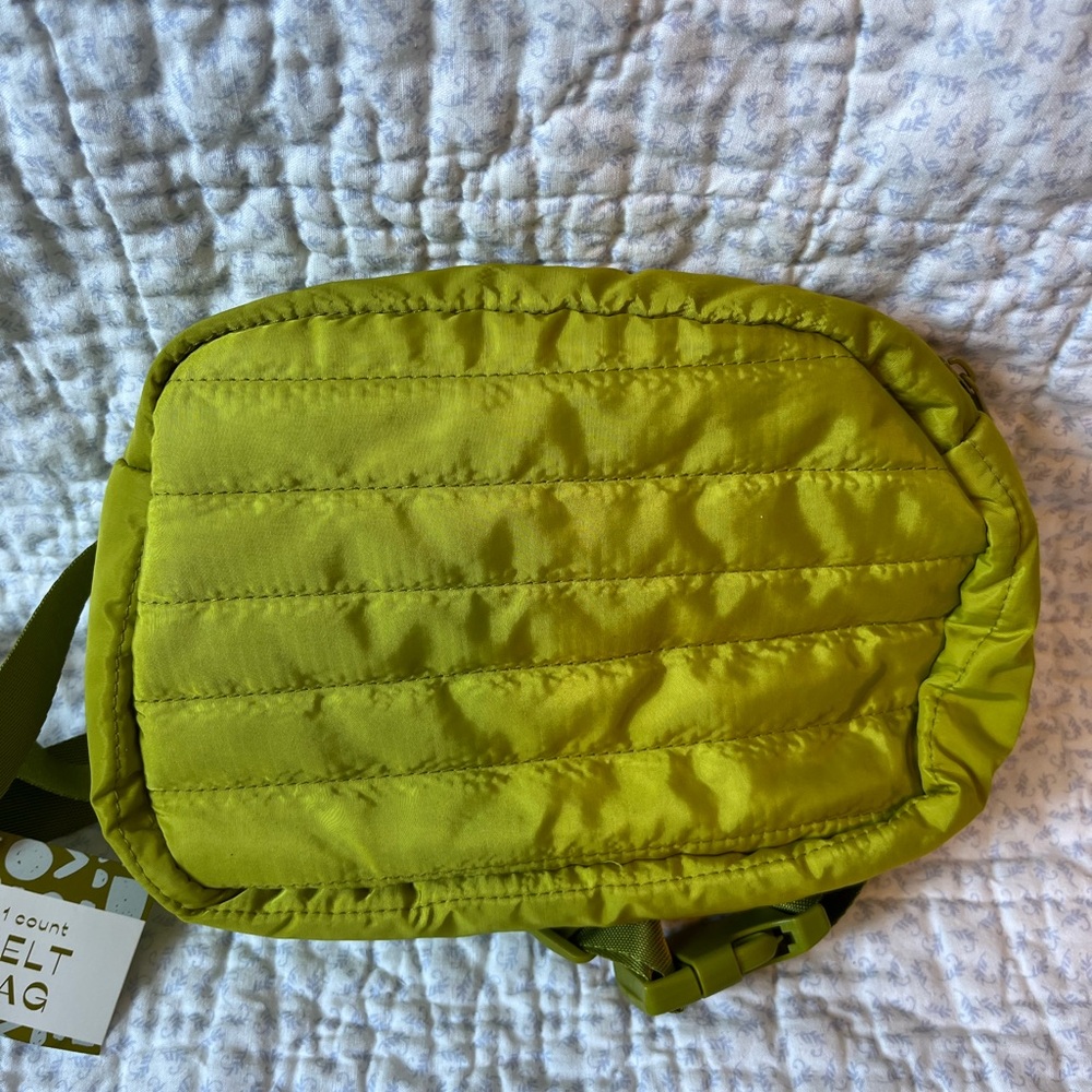 Lululemon Lime Green Belt Bag